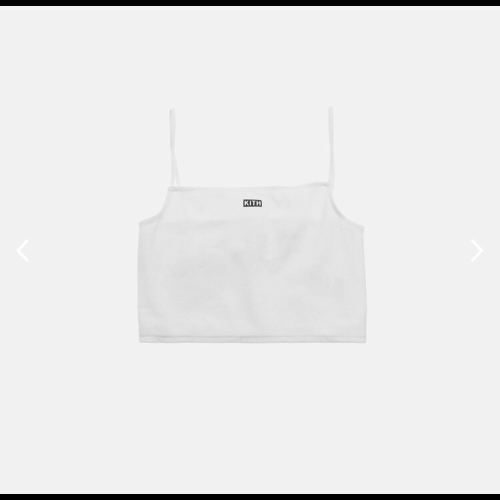 Kith women’s tia tank crop top